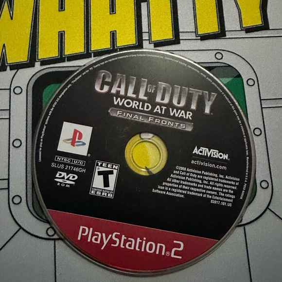 Call of Duty World at War Final Fronts for PlayStation 2 - Picture 2 of 3